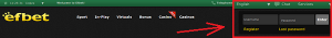 Efbet Login